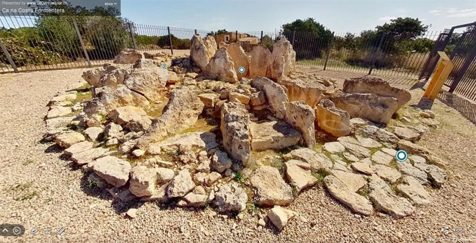 Los Consells pitiusos se unen al proyecto del MAEF para realizar visitas virtuales a zonas patrimoniales.