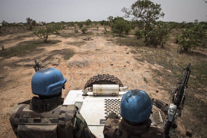 Efectivos de la Misión de la ONU en Malí (MINUSMA)