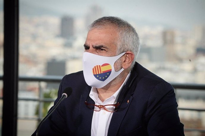 El candidat de Cs a la presidncia de la Generalitat, Carlos Carrizosa