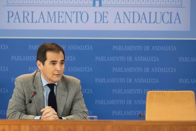 El portavoz del PP en el Parlamento de Andalucía, José Antonio Nieto, en una imagen de archivo. 