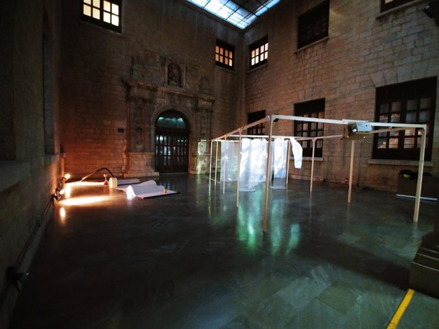 Obras de la artista Cristina Mejías en el Museo de Jaén.