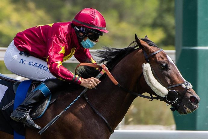 Nieves García, primera jockey española que competirá en Arabia Saudí.