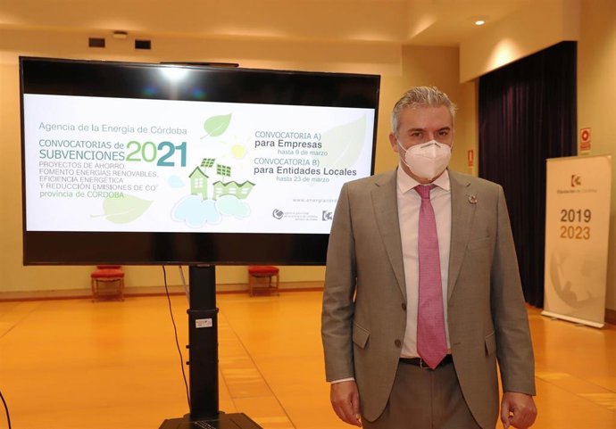 Víctor Montoro en rueda de prensa.