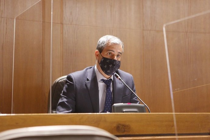 El diputado de Cs Aragón Javier Martínez.