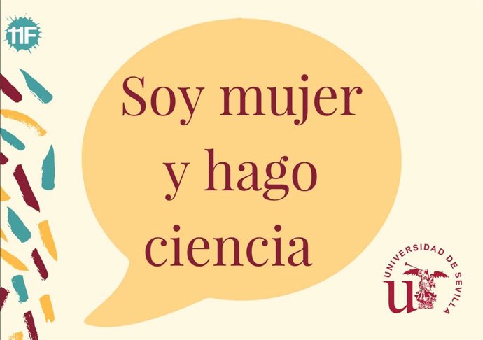 Cartel con motivo del Día Internacional de la Mujer y la Niña en la Ciencia