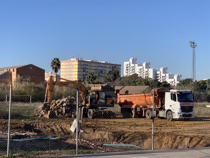 Construcción de una gasolinera
