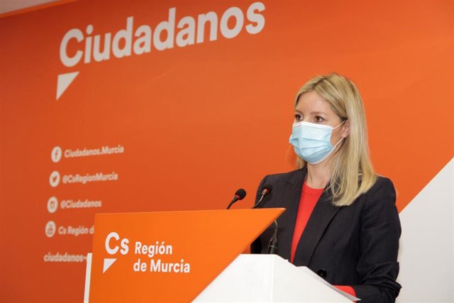 Imagen de la coordinadora autonómica de Ciudadanos, Ana Martínez Vidal