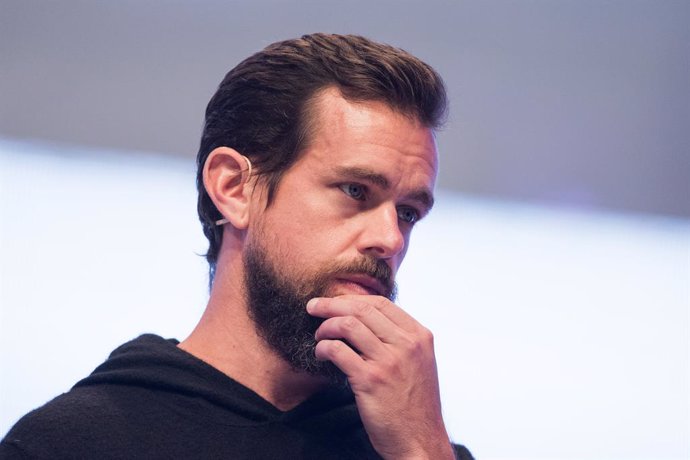 FILED - 13 September 2017, North Rhine-Westphalia, Cologne: Jack Patrick Dorsey, UScomputer programmer and co-founder and CEO of Twitter, attends the igital trade fair dmexco in Cologne. Twitter will stop all political advertising globally beginning ne