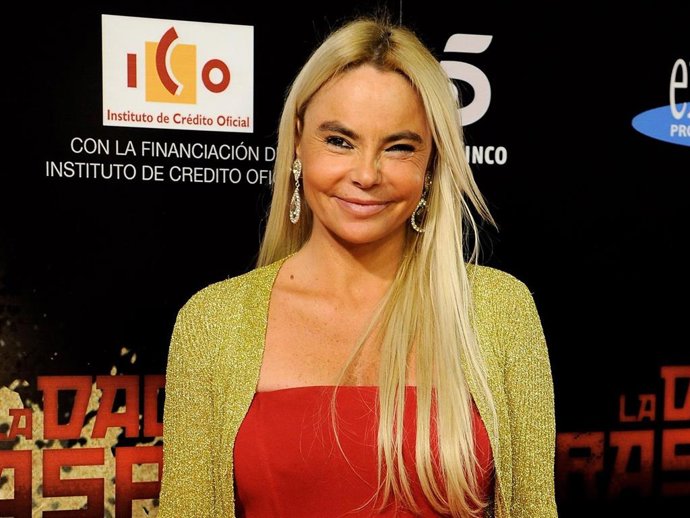 Leticia Sabater attends "La Daga de Rasputin" premiere at the Capitol cinema on January 13, 2011 in Madrid, Spain.