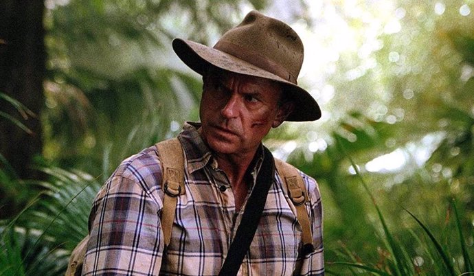 Sam Neill en la saga Jurassic Park