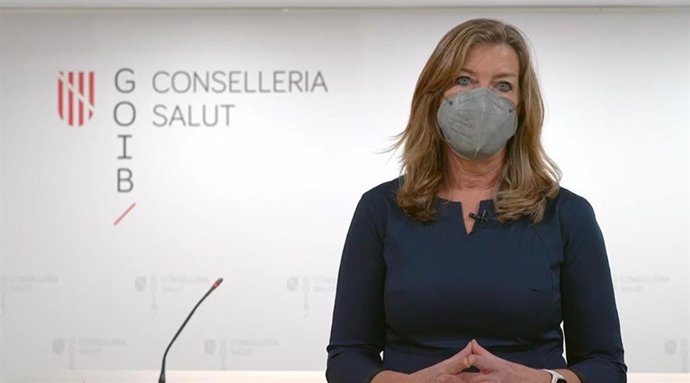 La consellera de Salud y Consumo, Patricia Gómez, en un vídeo dirigido a la población.