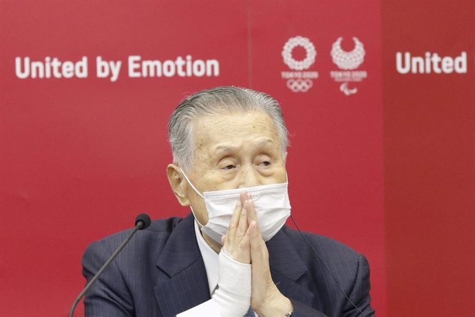 El presidente del Comité Organizador de los Juegos Olímpicos de Tokio, Yoshiro Mori.
