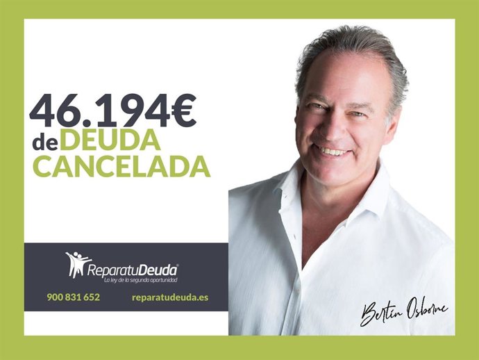 Bertín Osborne, imagen oficial de Repara tu deuda abogados