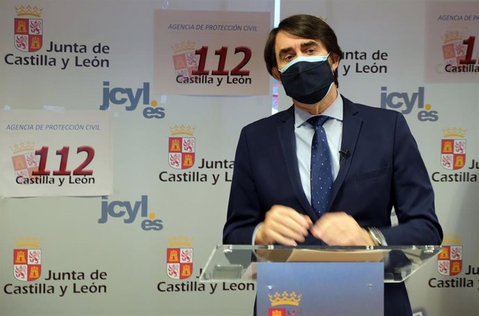 El consejero de Fomento y Medio Ambiente de la Junta de Castilla y León, Juan Carlos Suárez-Quiñones.