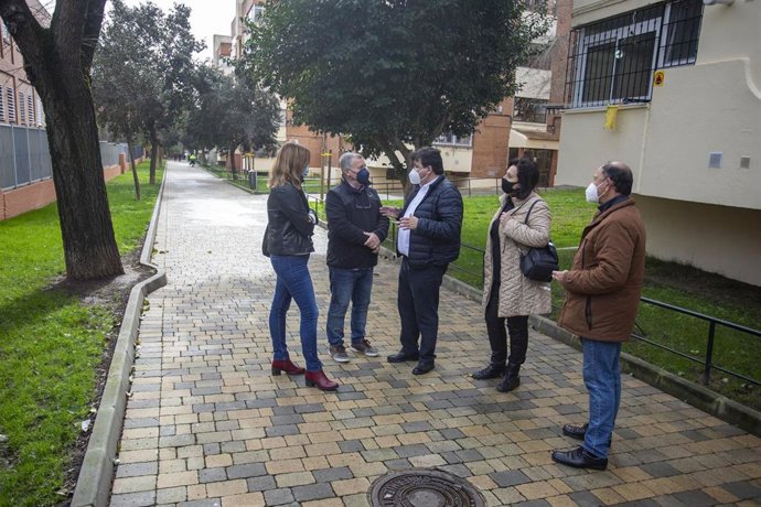 Visita al barrio de Santa Marta (Huelva).