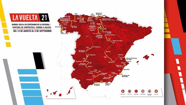 Recorrido de La Vuelta 2021