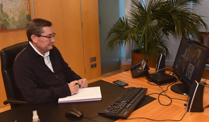 El presidente de la Diputación de Granada, José Entrena