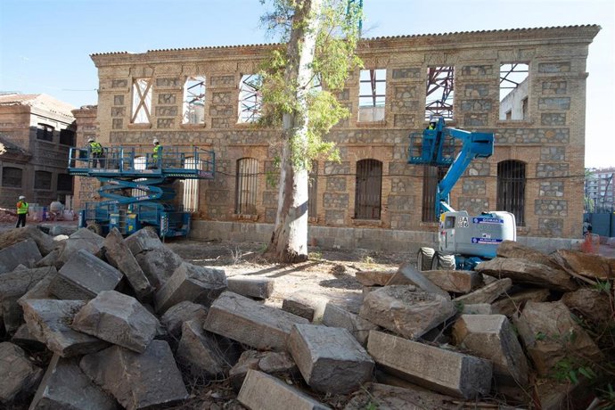 Obras en la Cárcel Vieja de Murcia