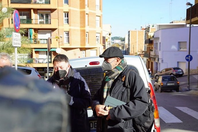 El número dos de la candidatura de En Comú Podem para el 14F, Joan Carles Gallego