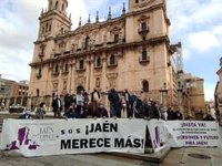 Una manifestación recorre Jaén este domingo ante "la cacicada" de la base Colce