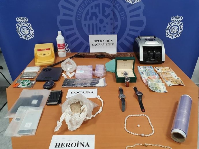 Efectos y droga intervenidos