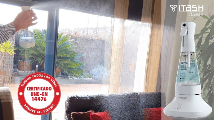 Ionisis arrastra las partículas del aire