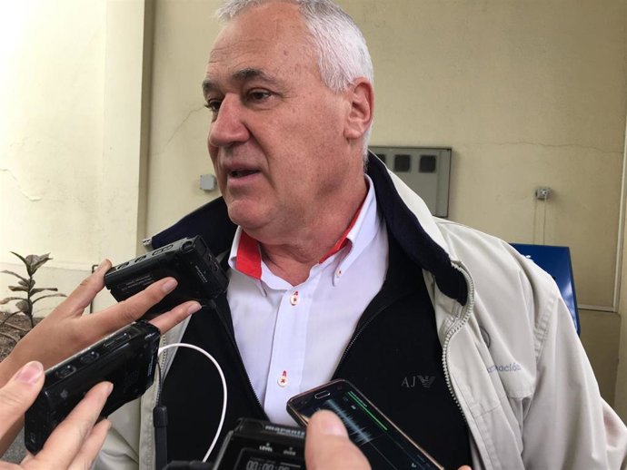 El alcalde de Becerreá, Manuel Martínez