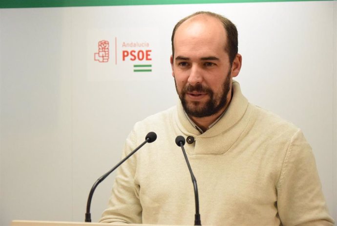 El secretario de Organización del PSOE de Málaga, Javier Jerez,