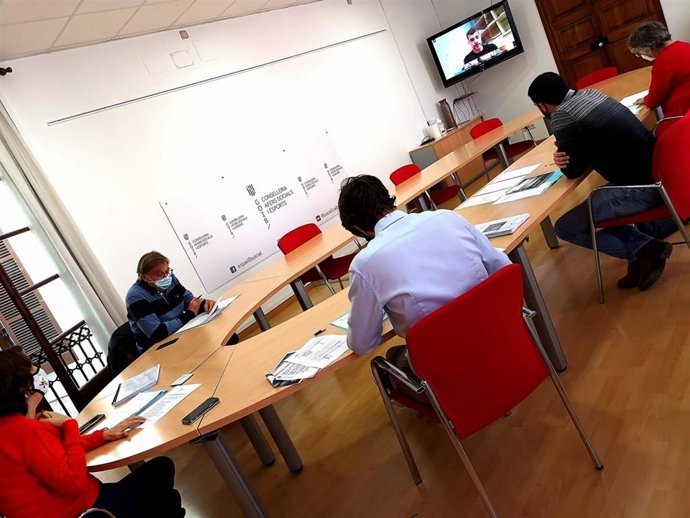 Reunión el jurado de los galardones Cornelius Atticus 2020.