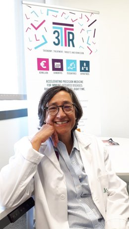 Marta Alarcón Riquelme, investigadora de la Fundación Progreso y Salud en el centro Genyo de Granada.