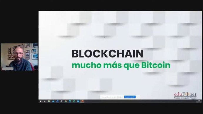 Jornada 'online' sobre la tecnología 'blockchain'.