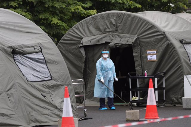 Una treballadora mèdica a Irlanda durant la pandèmia del coronavirus