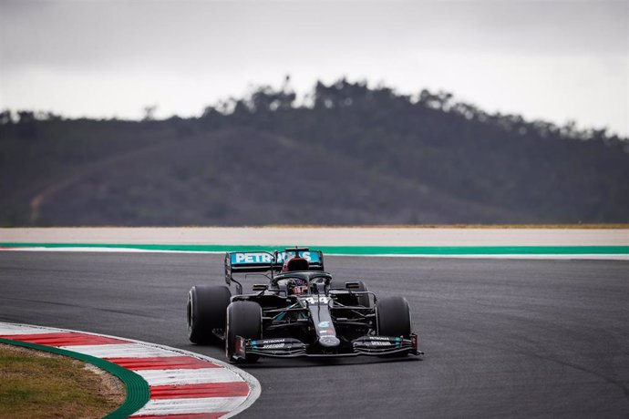 Lewis Hamilton en el último Gran Premio de Portugal