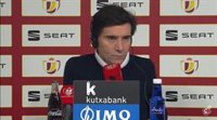 Marcelino: "Tenemos que jugar como el segundo tiempo para estar en la final"