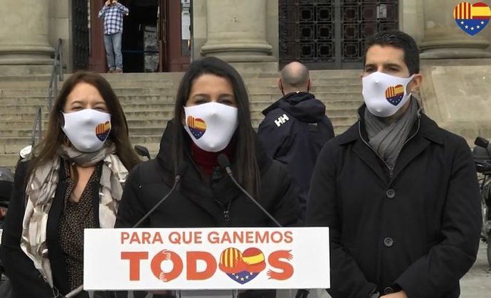 La presidenta de Cs, Inés Arrimadas