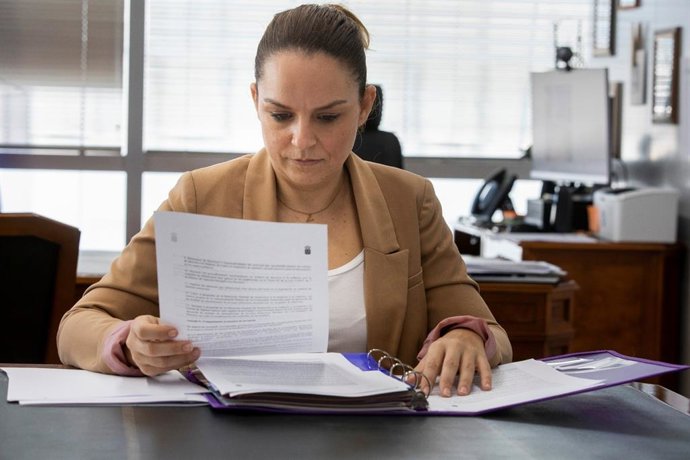 La consejera de Derechos Sociales del Gobierno de Canarias, Noemí Santana