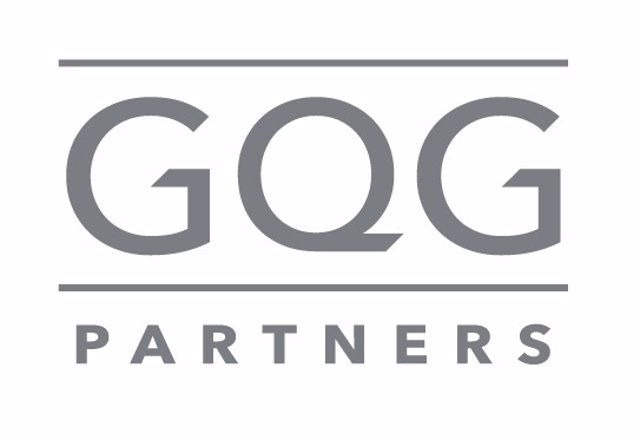 Logo de la estadounidense GQG Partners, firma de inversión.