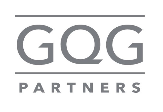 Logo de la estadounidense GQG Partners, firma de inversión.