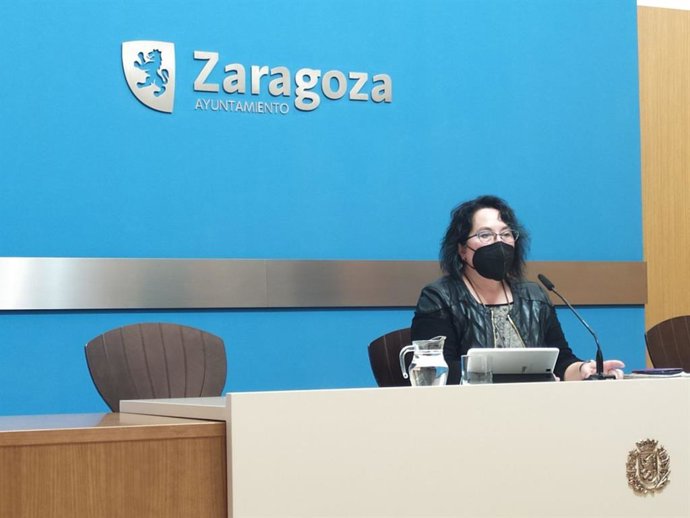 La concejal del grupo municipal de Podemos en el Ayuntamiento de Zaragoza, Amparo Bella