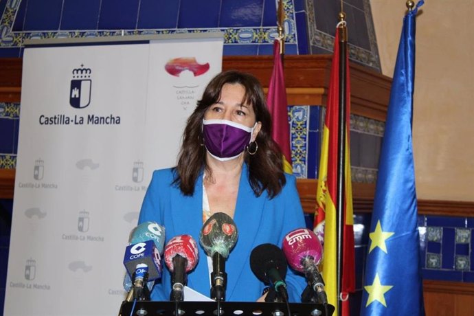 La portavoz de C-LM, Blanca Fernández.