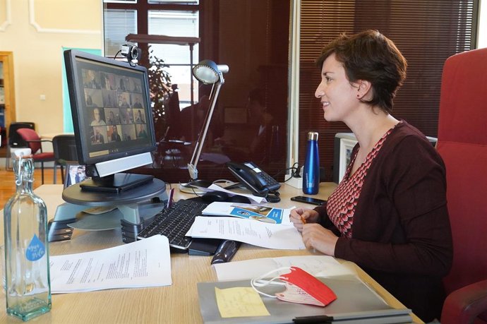 La concejal de Medio Ambiente y Sostenibilidad del Ayuntamiento de Valladolid, María Sánchez.