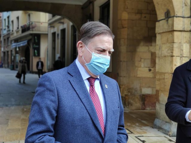 El alcalde de Oviedo, Alfredo Canteli.