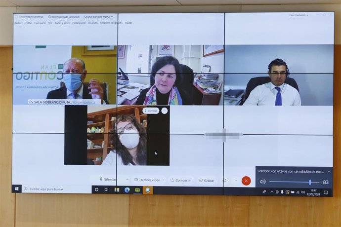 Reunión de Villalobos con la alcaldesa de Alanís