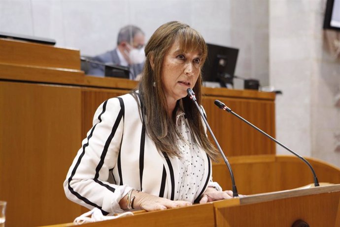 La consejera de Sanidad del Gobierno de Aragón, Sira Repollés.