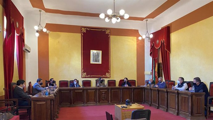Reunión de los alcaldes de los municipios del eje de la antigua N-IV