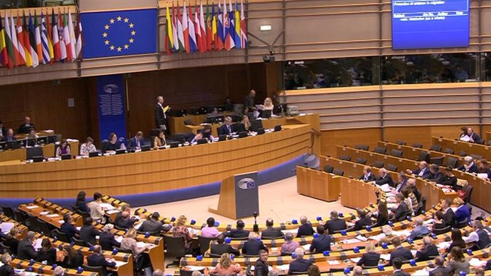 Ple del Parlament Europeu