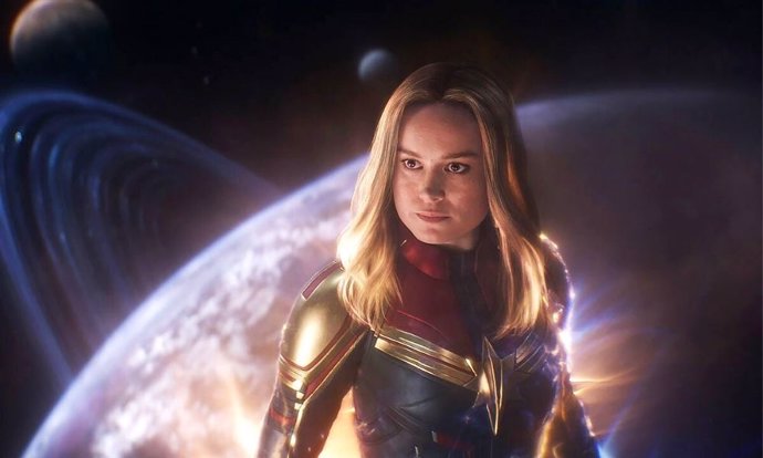 Brie Larson es Capitana Marvel en Vengadores: Endgame