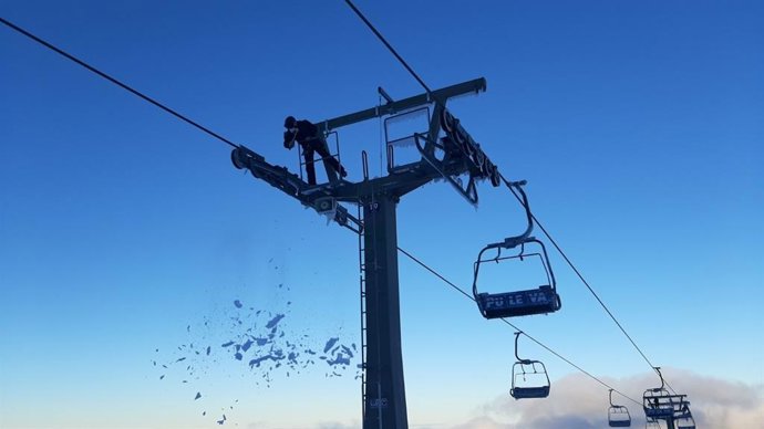 Desbloqueo de remontes en Sierra Nevada