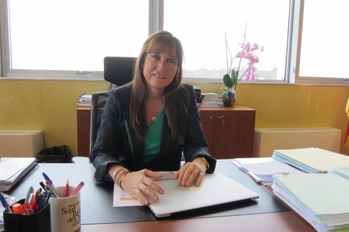 La consejera de Sanidad del Gobierno de Aragón, Sira Repollés.