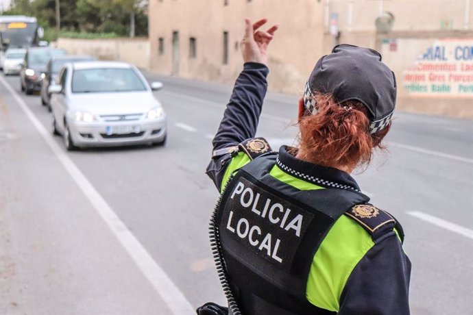 Control de la Policía Local de Alicante